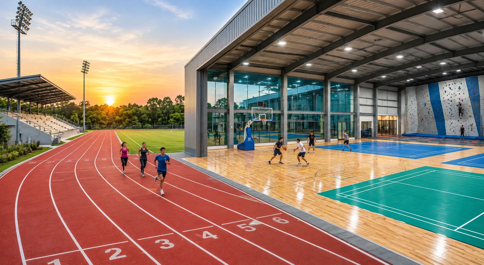Different Types of Athletic Track Systems and Where They Are Used